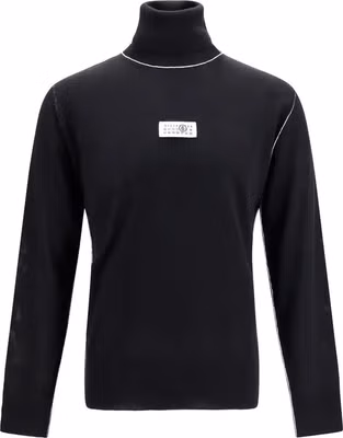 Black Wool Oves Aries Turtleneck
