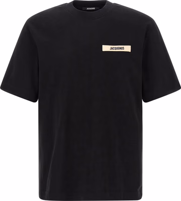 Black Cotton T-Shirt