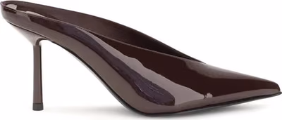 Bordeaux Calf Leather Bos Taurus Mules