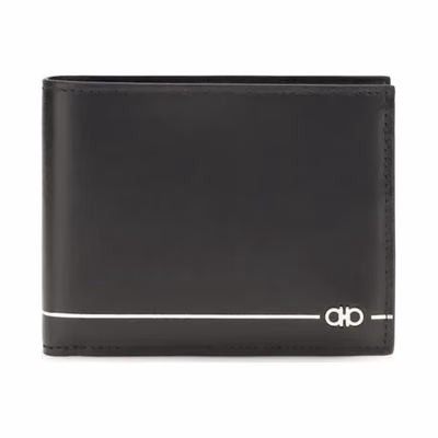 Black Calf Leather Bos Taurus Wallet