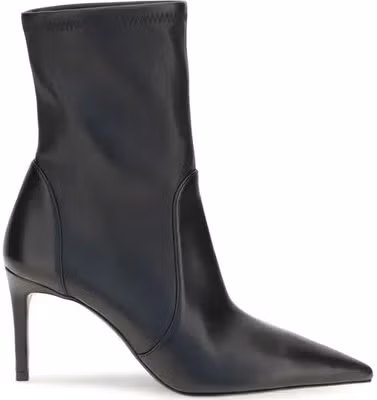 Black Calf Leather Bos Taurus Ankle Boots