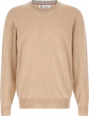 Beige Cashmere Cardigan