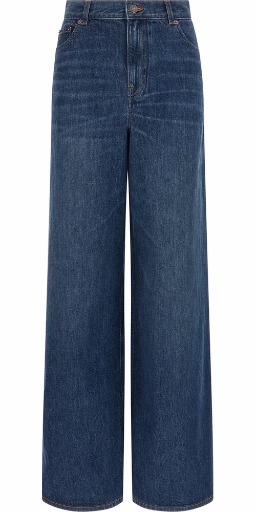 Chloé Blue Cotton Jeans Denim