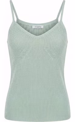 Green Wool Women Tank