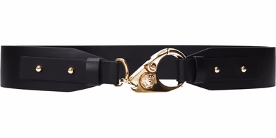 Black Leather Regular Belt