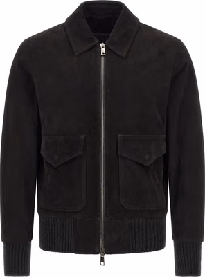 Black Lamb Leather Leather Jacket