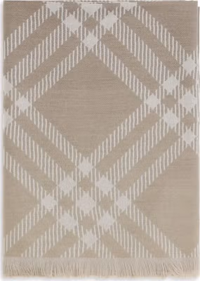 Beige Wool Oves Aries Scarf
