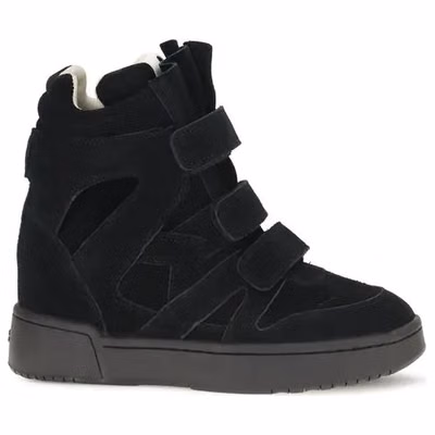 Black Calf Leather Bos Taurus Sneakers