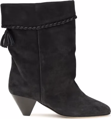Black Calf Leather Bos Taurus Boots