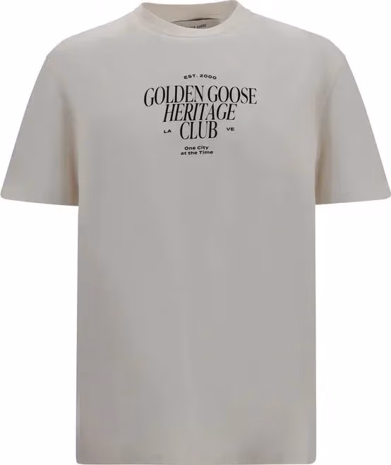 Golden Goose White Cotton T-Shirt