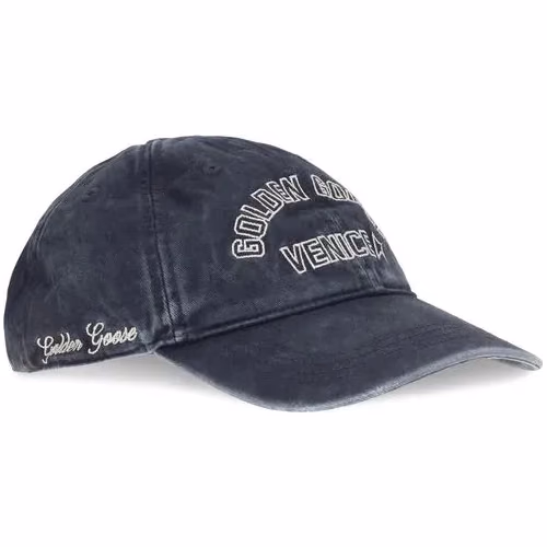Golden Goose Blue Cotton Cap (Baseball Hat)