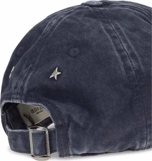 Golden Goose Blue Cotton Cap (Baseball Hat)