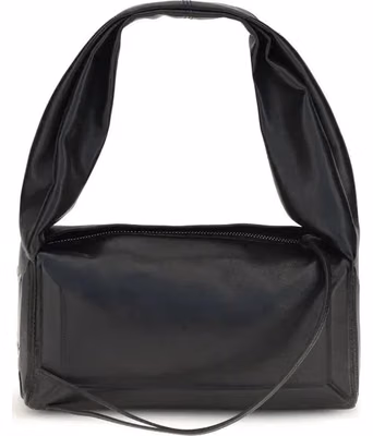 Black Leather Shoulder Bag