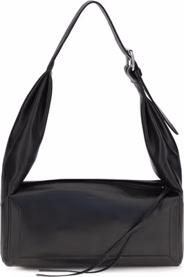 Black Leather Shoulder Bag