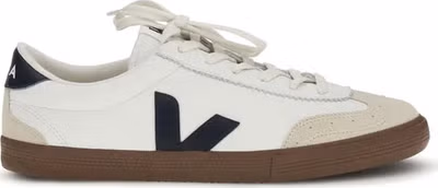 White Calf Leather Bos Taurus Athletic Sneakers