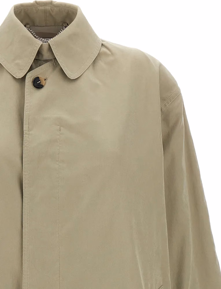 Maison Margiela Bicolor Polyester Coat