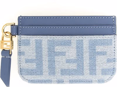 Blue Cotton Cardholder