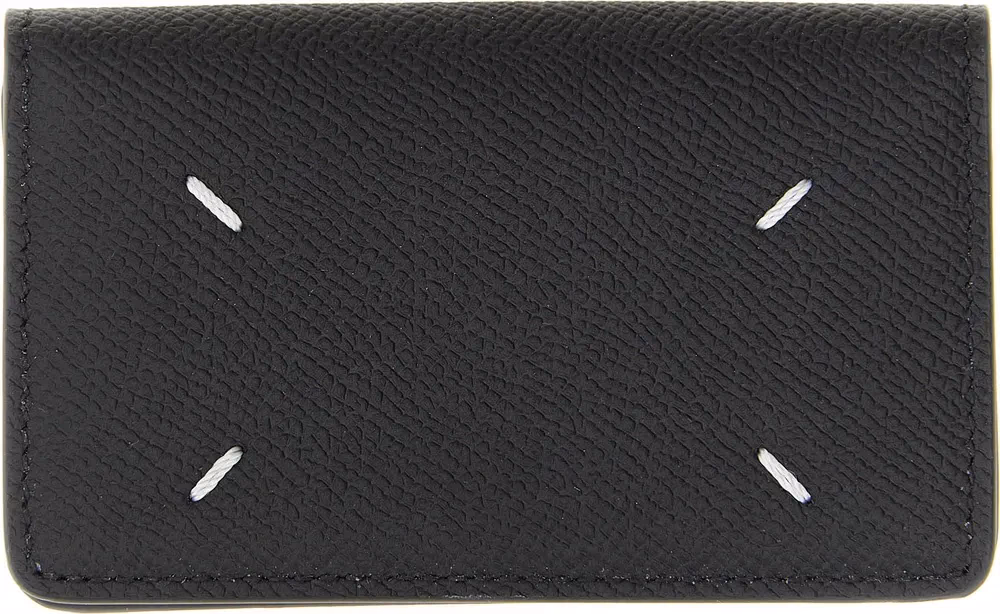 Maison Margiela Black Calfskin Cardholder