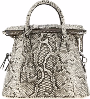 Gray Goatskin Shoulder Bag