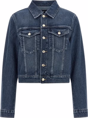 Blue Cotton Denim Jacket