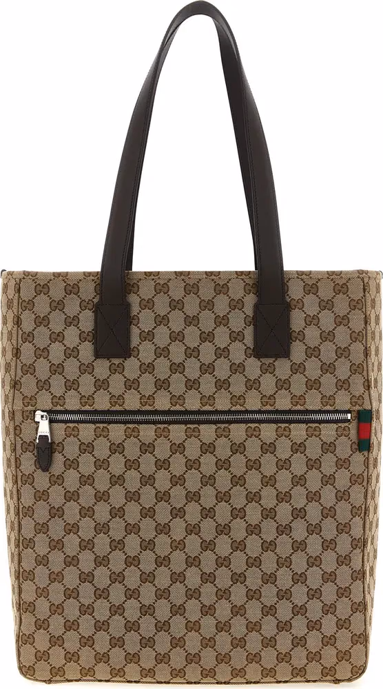 Gucci Brown Polyester Shoulder Bag