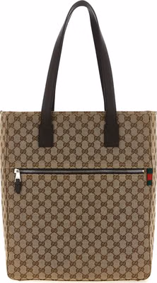 Brown Polyester Shoulder Bag