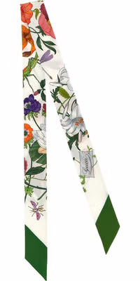 Bicolor Silk Foulard