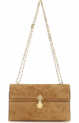 Brown Calf Leather Bos Taurus Clutch Bag