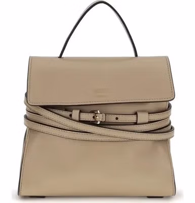 Beige Goatskin Handbag