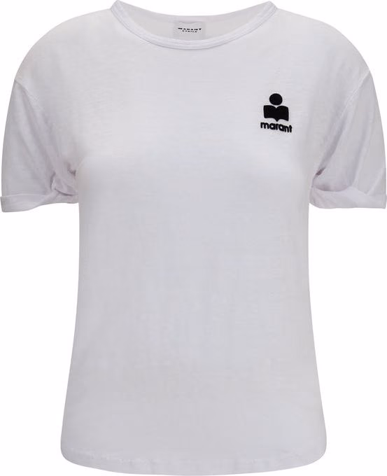 Isabel Marant Étoile White Linen T-Shirt