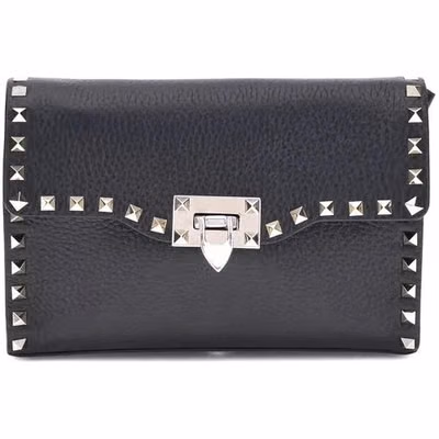 Black Calf Leather Bos Taurus Shoulder Bag