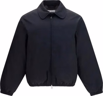Black Goose Down Full-Length Jacket