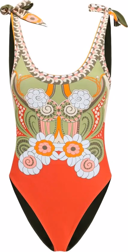 La Double J Multicolor Polyamide One-Piece Swimsuit
