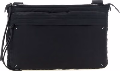 Black Polyamide Crossbody Bag