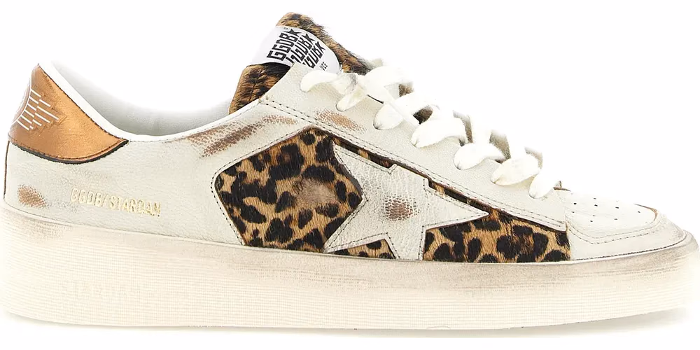 Golden Goose Multicolor Goatskin Low Top Sneakers