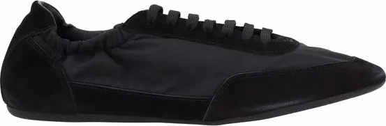 Prada Black Rubber Athletic Sneakers