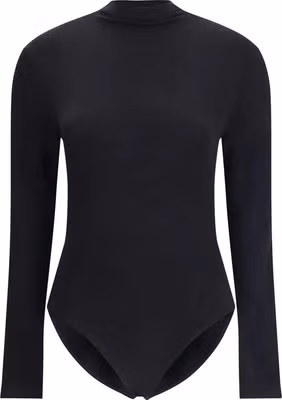Black Polyamide Bodysuit