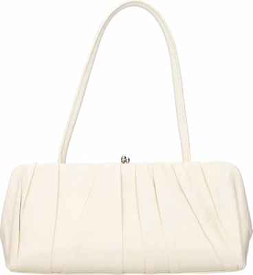 White Leather Shoulder Bag