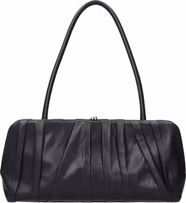 Black Leather Shoulder Bag