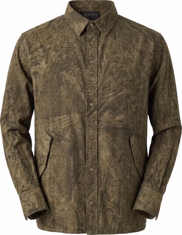 Mr&Mrs Italy Green Viscose Men's Shirt