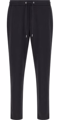 Black Polyamide Joggers (Workout Pants)