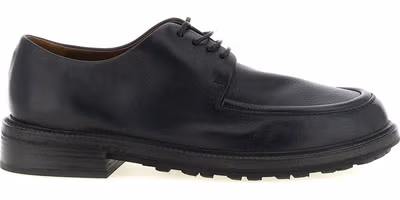 Black Calfskin Oxfords And Derbies