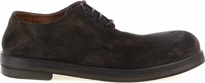 Brown Calfskin Oxfords And Derbies