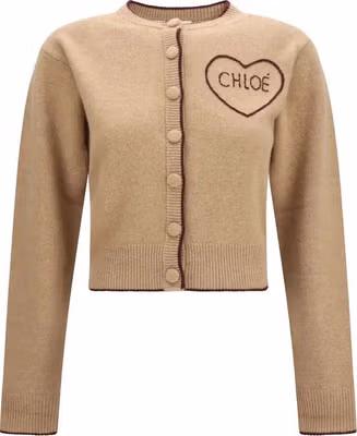 Beige Wool Oves Aries Cardigan