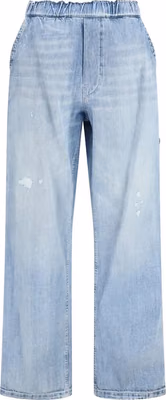 Blue Cotton Jeans Denim