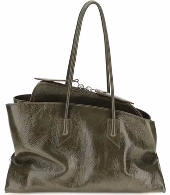 Bicolor Calf Leather Bos Taurus Shoulder Bag