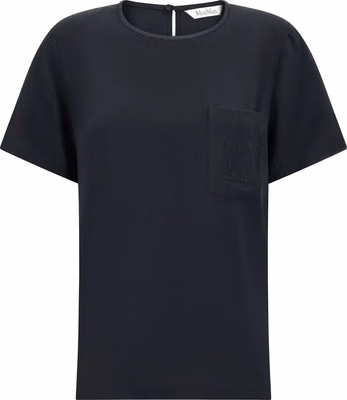 Black Silk Blouse