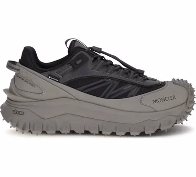 Gray Calf Leather Bos Taurus Athletic Sneakers