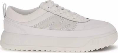 White Calf Leather Bos Taurus Athletic Sneakers