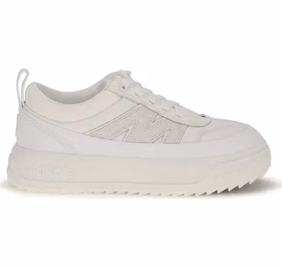 White Polyamide Athletic Sneakers